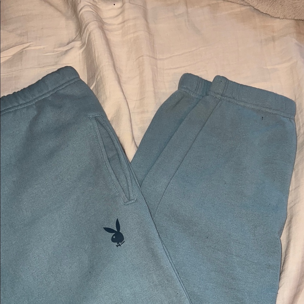 Playboy Blue Sweatpants - Picture 3 of 7